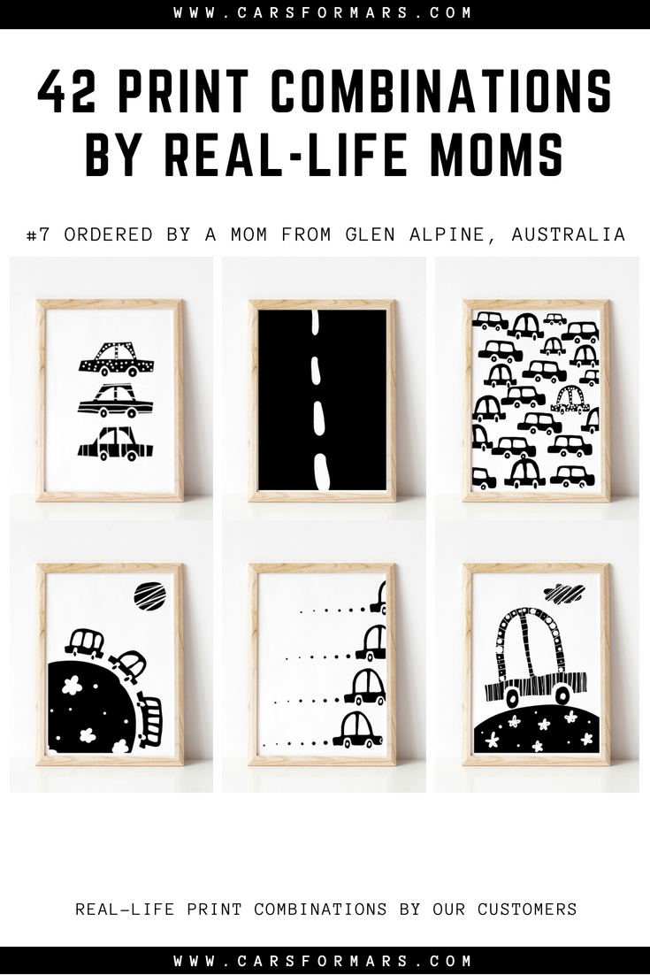 Jun 18 42 print combinations by real-life moms (1). Prints 1-7 -   21 nursery decor scandinavian
 ideas