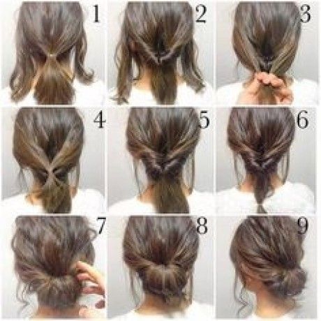 Updos for layered hair -   21 work style hair
 ideas