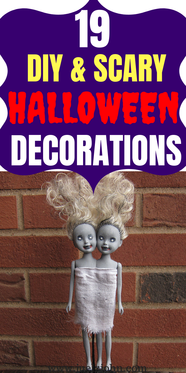 19 Simple and Cheap DIY Halloween Decorations for 2018 -   22 cheap diy makeup
 ideas