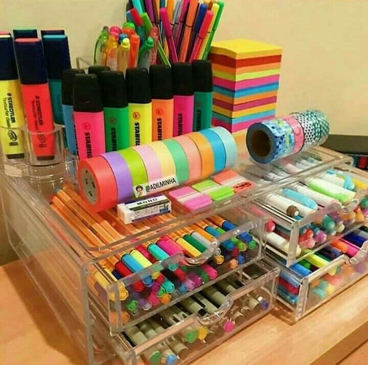 22 crafts organization pens
 ideas