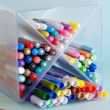 Top Tips for Crafters -   22 crafts organization pens
 ideas