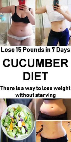 15 Pounds Less in 7 Days With This Cucumber Diet -   22 cucumber diet weightloss ideas