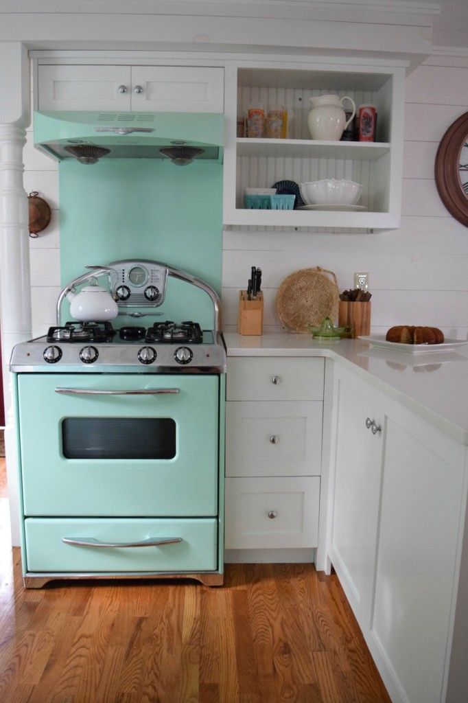 Beach House Tour and Retro Kitchen -   22 retro style house
 ideas