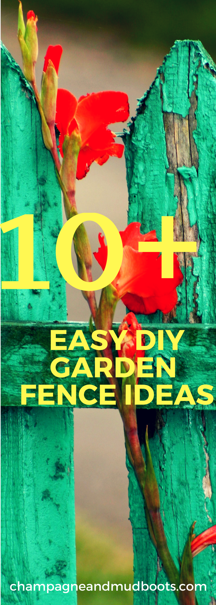 22 urban garden fence
 ideas