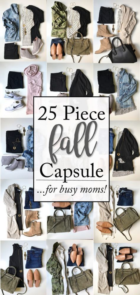 Fall Capsule Wardrobe for Busy Moms -   23 casual style fall
 ideas