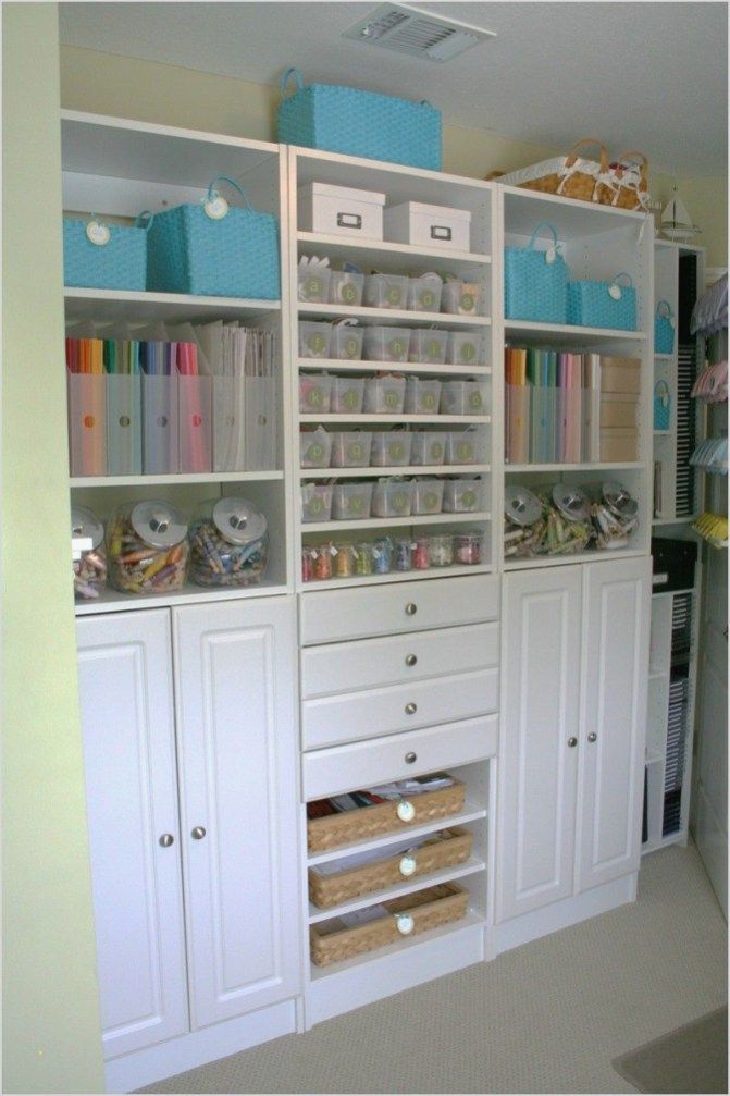 40 Cheap Craft Storage Ideas That Will Amaze You -   23 cheap crafts room
 ideas