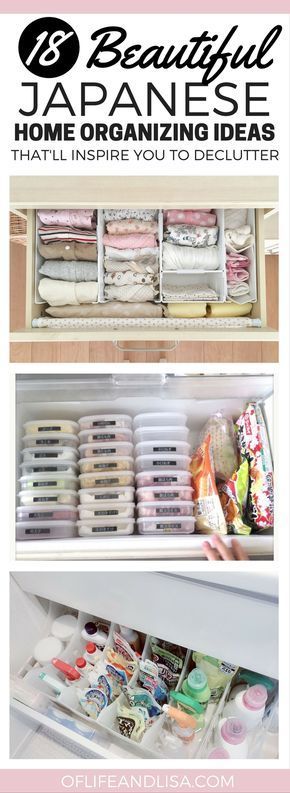 18 Completely Genius Home Organizing Hacks from Japan -   23 diy decorations organizing
 ideas