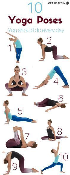 10 Yoga Poses You Should Do Every Day -   23 fitness routine weights
 ideas