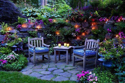 22 Small Backyard Ideas and Beautiful Outdoor Rooms Staging Homes in Style -   23 garden patio area
 ideas
