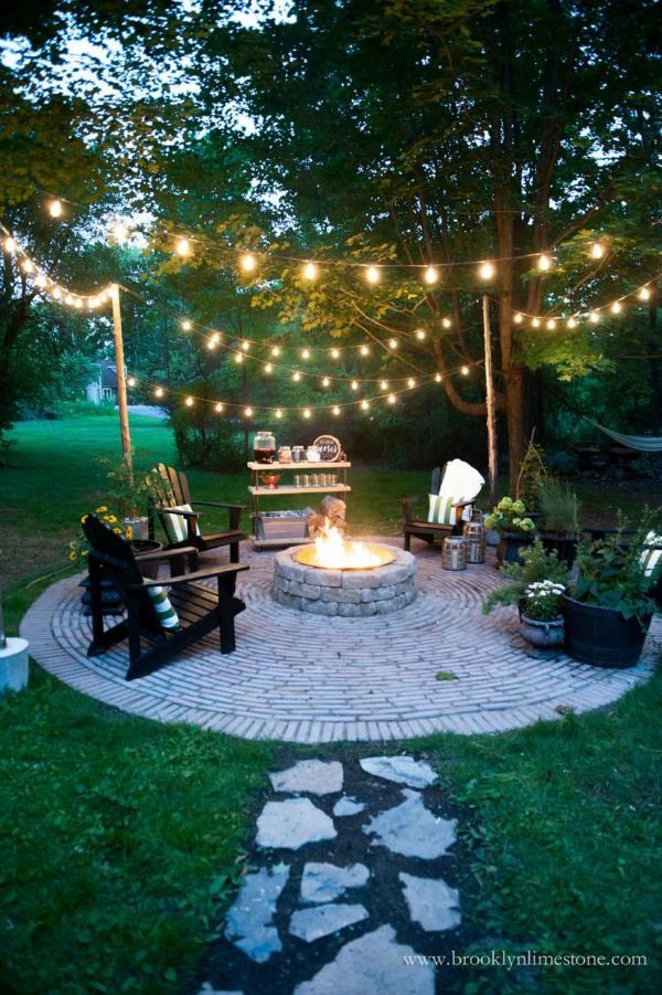 20 Gorgeous Backyards - Beautiful Backyard Inspiration -   23 garden patio area
 ideas