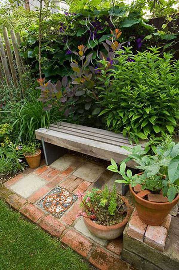 23 Easy-to-Make Ideas Building a Small Backyard Seating Area -   23 garden patio area
 ideas