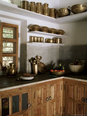 Ethnic Indian Decor: Traditional Indian Kitchen -   23 indian decor kitchen
 ideas