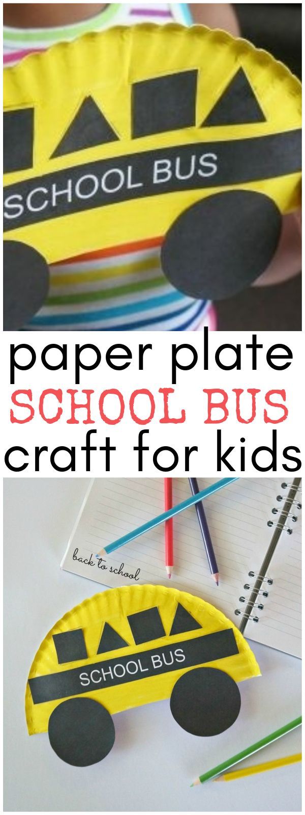 23 preschool crafts back to school
 ideas