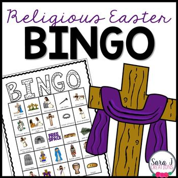 Easter Bingo (Religious) -   23 religious easter crafts
 ideas