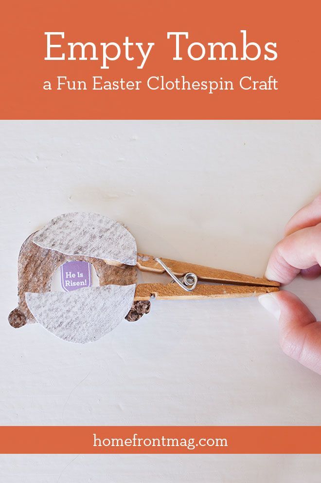 Empty Tombs - An Easter Craft -   23 religious easter crafts
 ideas