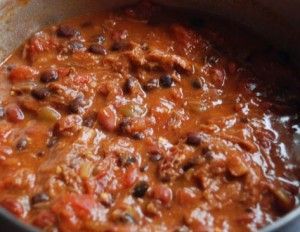 Best. Chili. Ever.  Secret ingredients are beer, honey, and cocoa powder.  It makes a huge pot full, but freezes great! -   23 sweet chili recipes
 ideas