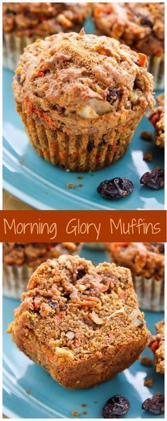 One-Bowl Morning Glory Muffins -   23 sweet tilapia recipes
 ideas