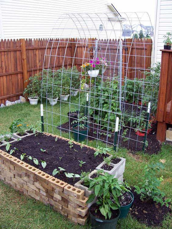 24 cinder block garden beds
 ideas