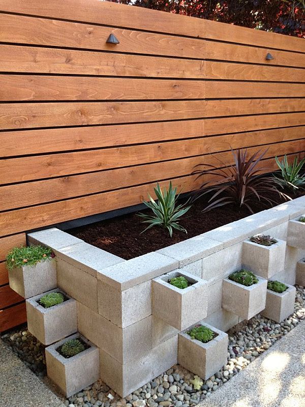 DIY Projects With Cinder Blocks Ideas, Inspirations -   24 cinder block garden beds
 ideas