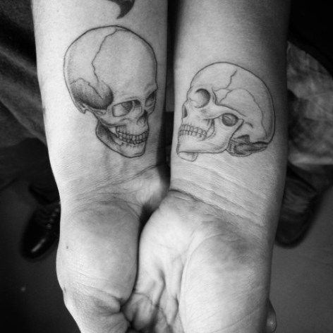 24 Couple Tattoo Ideas Proving That Love Is Here To Stay - OurMindfulLife.com  tattoo love couple/couple tattoos creative /couple symbol tattoos /couple initial tattoos /couple tattoos unique /tattoo couple wedding /romantic couples tattoos /couple tattoos infinity //matching tattoos for couple/matching tattoos for couples quotes/couple finger tattoo/couple tattoos king and queen/couple crown tattoo designs/couple tattoo ideas/ couple tattoo quotes -   24 creative couple tattoo
 ideas