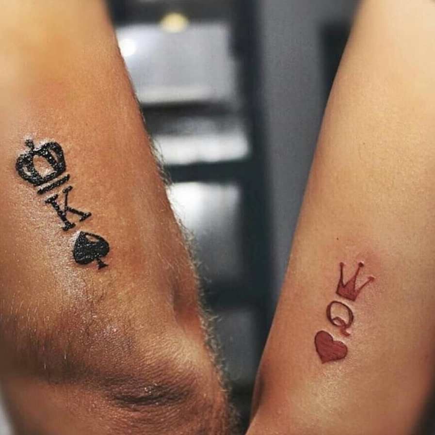 18 Couple Tattoo Ideas That Prove Love Is Here To Stay - Our Mindful Life -   24 creative couple tattoo
 ideas