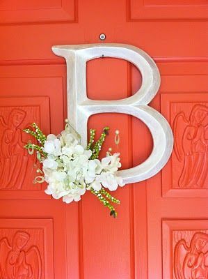 24 decor on door
 ideas