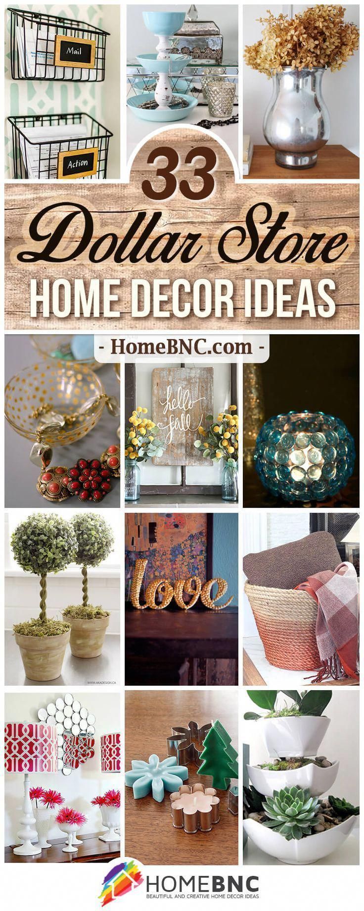 33 Impressive DIY Dollar Store Home Decor Ideas for Designers on a Budget -   24 diy home dollar store ideas