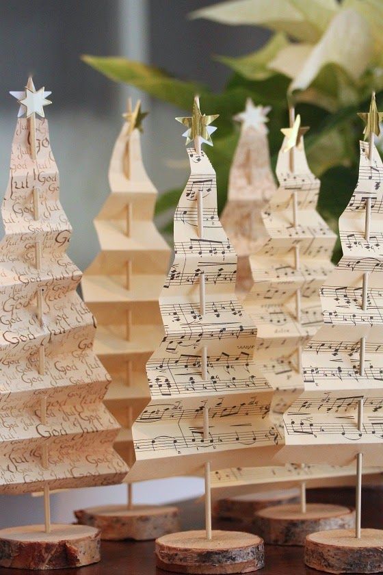 Christmas Tree Crafts and Treats -   24 easy christmas decor
 ideas