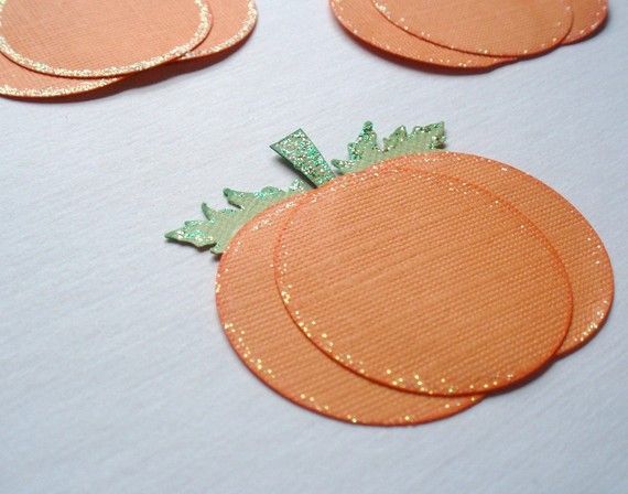 pumpkins with circle punches easy crafts -   24 fall paper crafts
 ideas