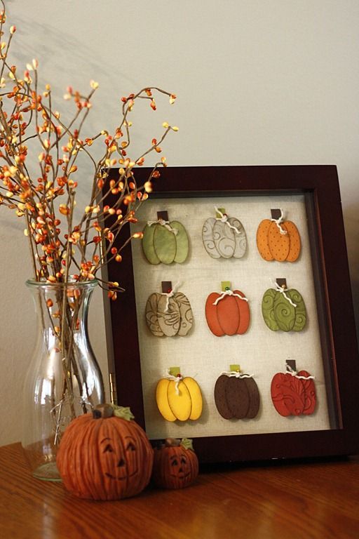 use other papers & change the look seasonally                                                                                                                                                                                 More -   24 fall paper crafts
 ideas