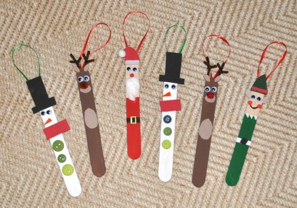 24 popsicle stick snowman
 ideas