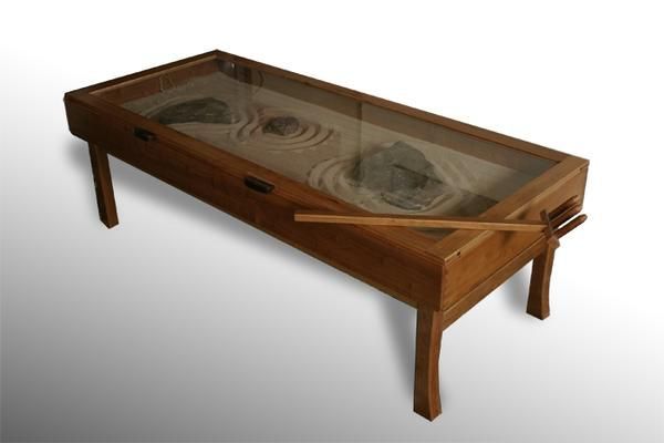 zen garden coffee table -   24 zen garden bench
 ideas