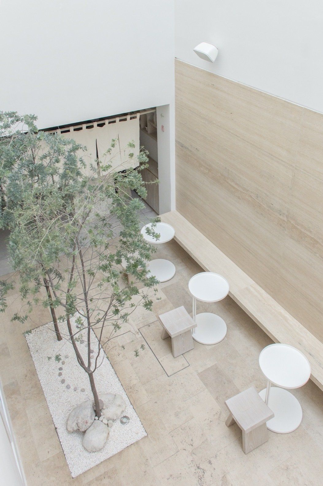 This Japanese-Inspired Inn Is One of Mexico City's Best Kept Secrets -   24 zen garden bench
 ideas