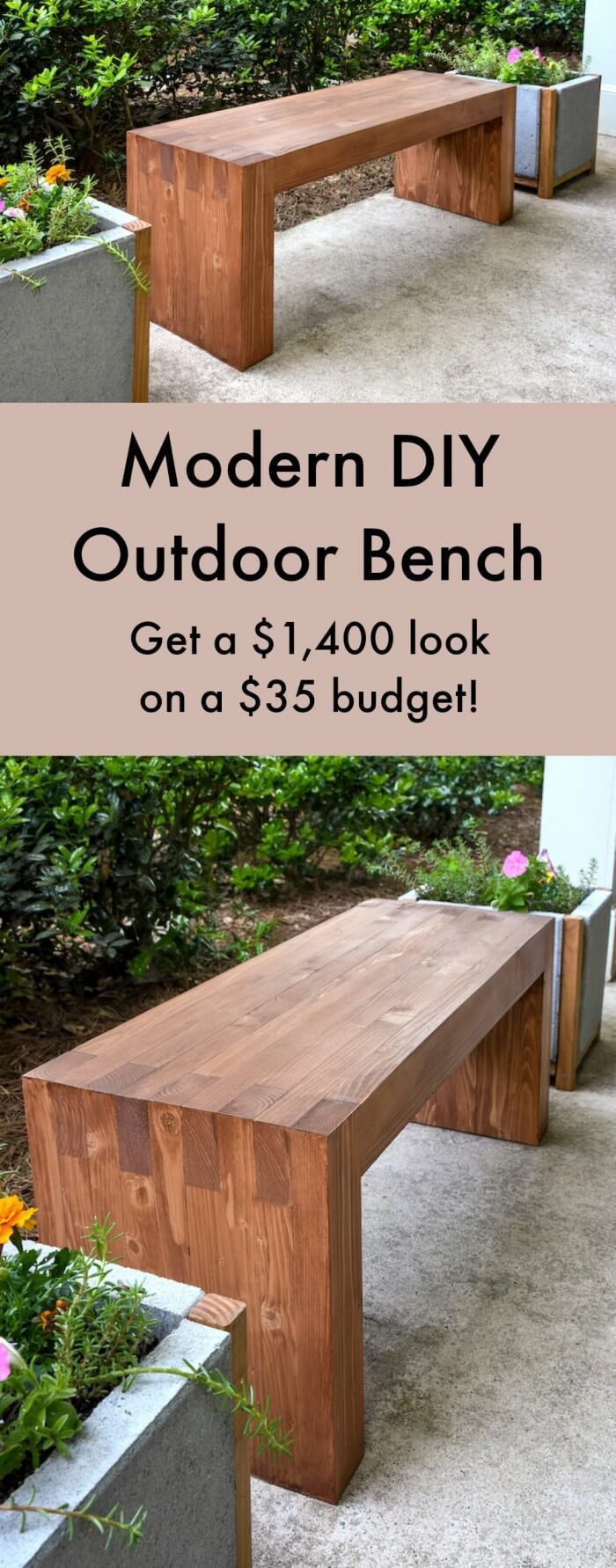 27 Outdoor DIY Benches You Can Build It Yourself -   24 zen garden bench
 ideas