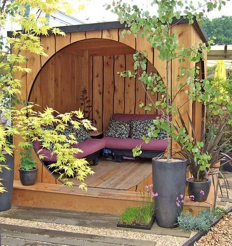 great little garden escape -   24 zen garden bench
 ideas