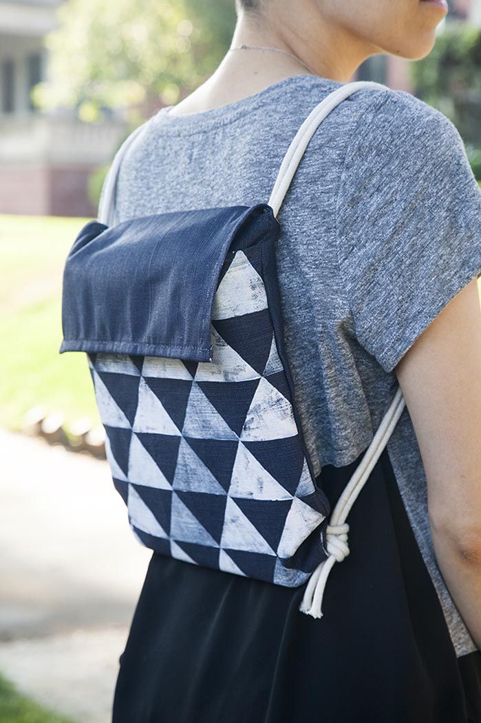 Back to School: DIY Minimalist Backpack -   25 diy bag design
 ideas