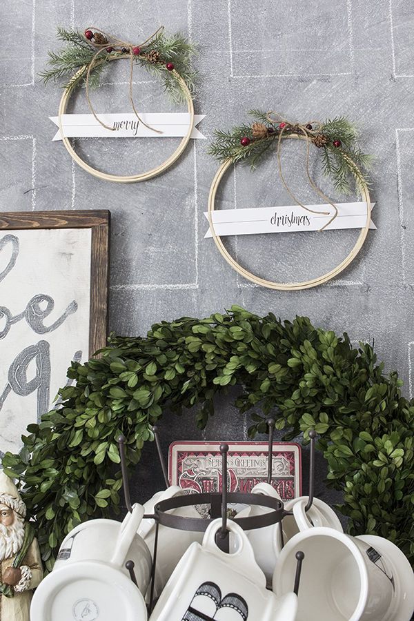 Trendy Farmhouse Christmas DIY Projects - Page 12 of 14 -   25 diy christmas banner
 ideas
