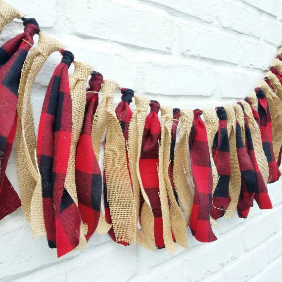 Buffalo Check Christmas Style Series -   25 diy christmas banner
 ideas