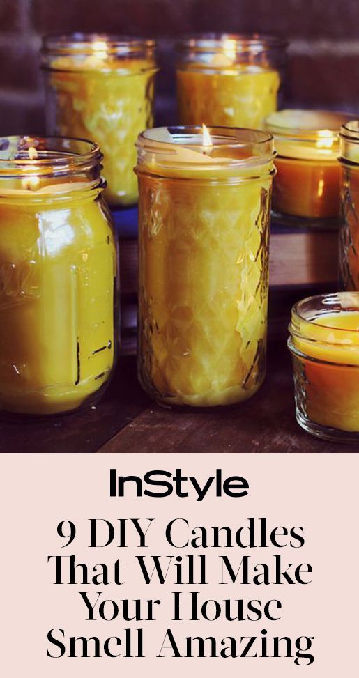9 DIY Candles That Will Make Your House Smell Amazing -   25 diy home fragrance
 ideas