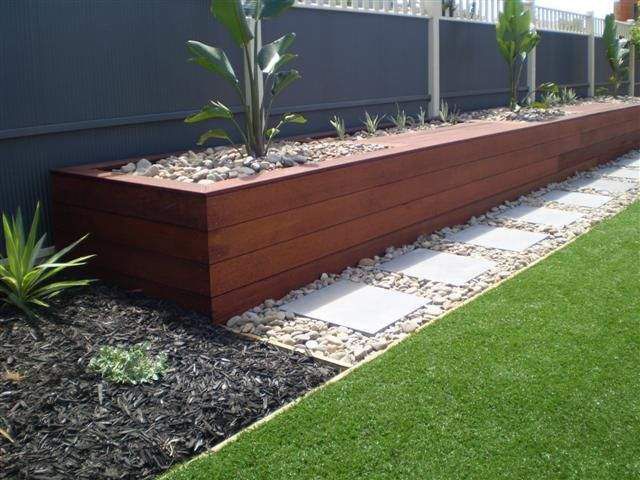 Landscaping -   25 garden beds wall
 ideas