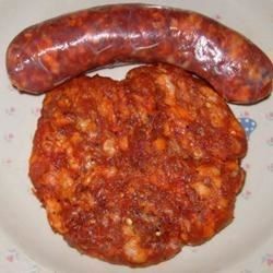 An Italian friend of mine had an Italian restaurant and used this recipe for over 30 years. When he retired, he graciously consented to passing it on to me. I will share it with you. It is excellent as meatballs, in spaghetti sauce, hamburger patties, or on pizza. This Recipe was prized by him and revered by many. We are lucky to have gotten this Recipe. -   25 hot sausage recipes
 ideas