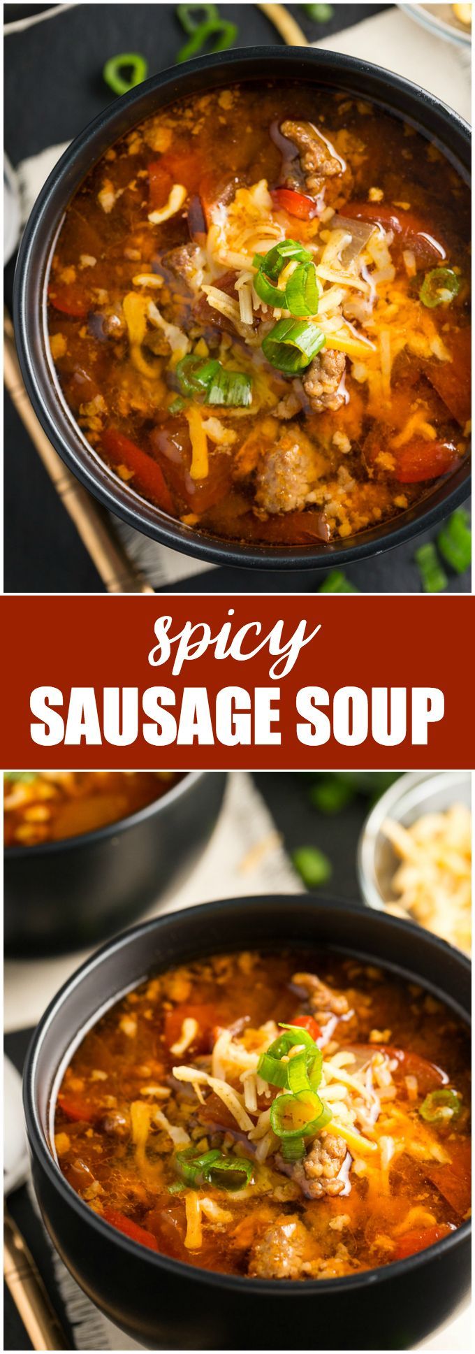 Spicy Sausage Soup Recipe -   25 hot sausage recipes
 ideas