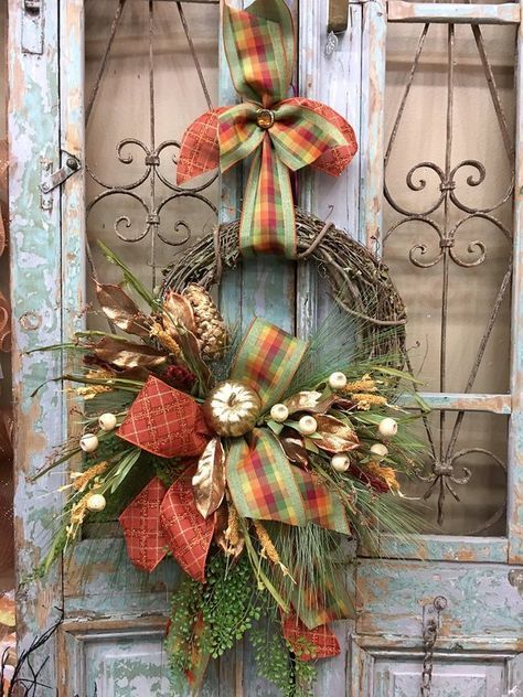 25 ribbon crafts thanksgiving
 ideas