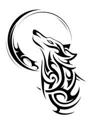 Tribal wolf tattoo -   18 tatuajes wolf tattoo
 ideas