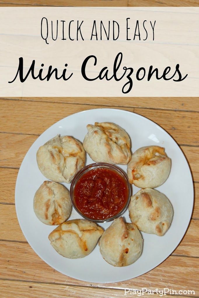 Quick Mini Calzones and #PamSmartTips for Muffin Tin Cooking {Giveaway} - Play.Party.Pin -   19 healthy recipes for picky eaters
 ideas