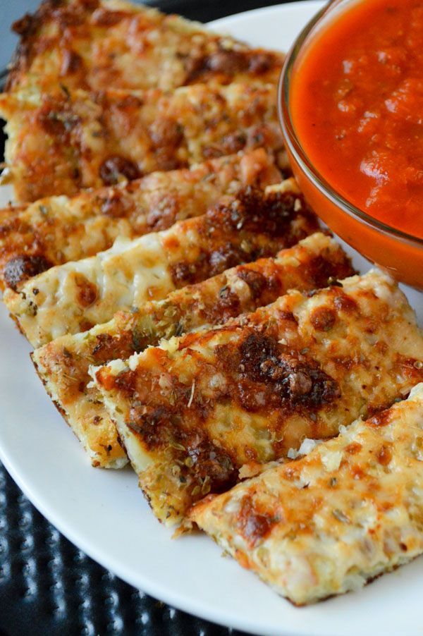 Cheesy Cauliflower Breadsticks -   19 healthy recipes for picky eaters
 ideas