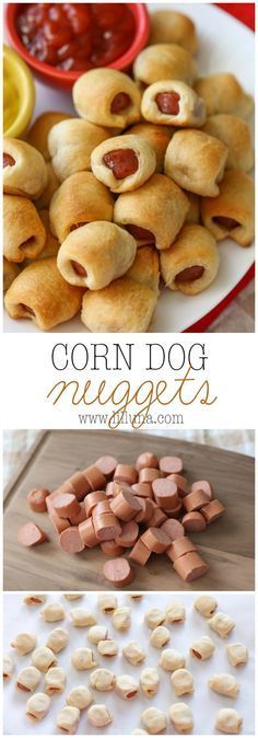 Hot Dog Nuggets -   19 healthy recipes for picky eaters
 ideas