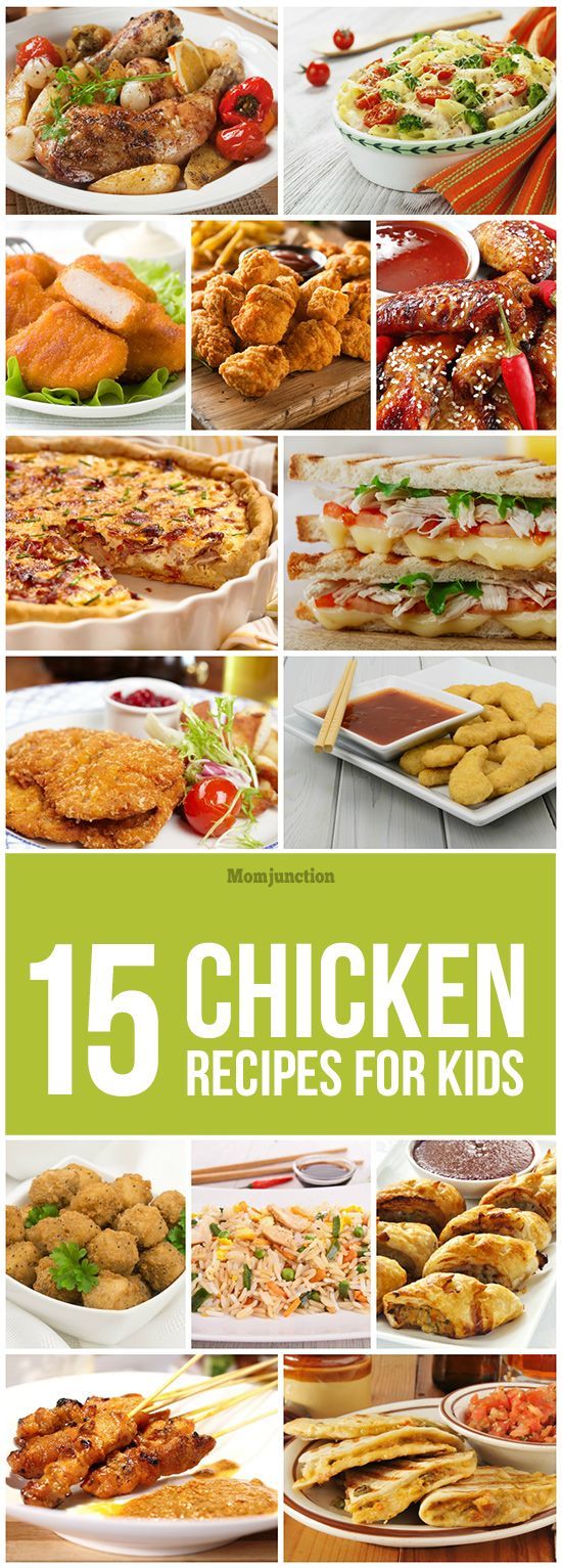 15 Easy And Healthy Chicken Recipes For Kids -   19 healthy recipes for picky eaters
 ideas