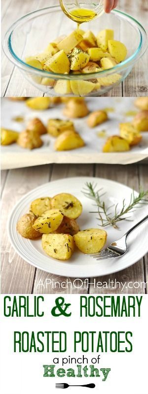 Garlic & Rosemary Roasted Potatoes -   19 healthy recipes for picky eaters
 ideas