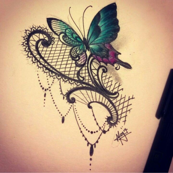 19 lace tattoo design
 ideas